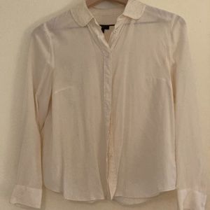 White womens dress blouse